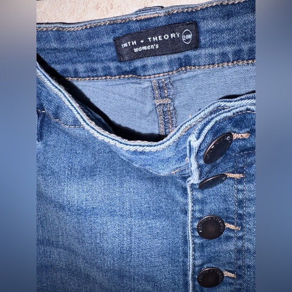 Truth & Theory High Rise Ankle Skinny Jeans - Picture 3 of 4